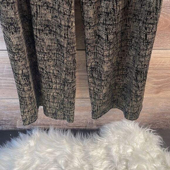 Coldwater Creek Ladies Pants, Size Petite Large, Black and Gold - Picture 4 of 5